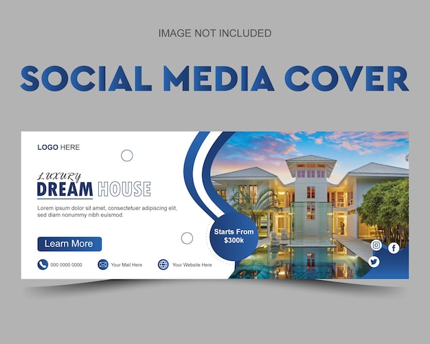 creative business marketing agency social media post facebook cover web banner template