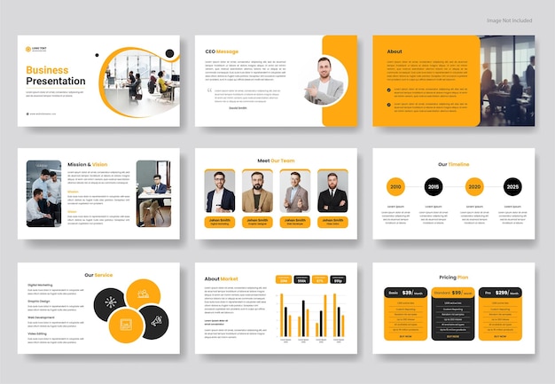 Vector creative business powerpoint presentation slides template design use for modern infographic keynote