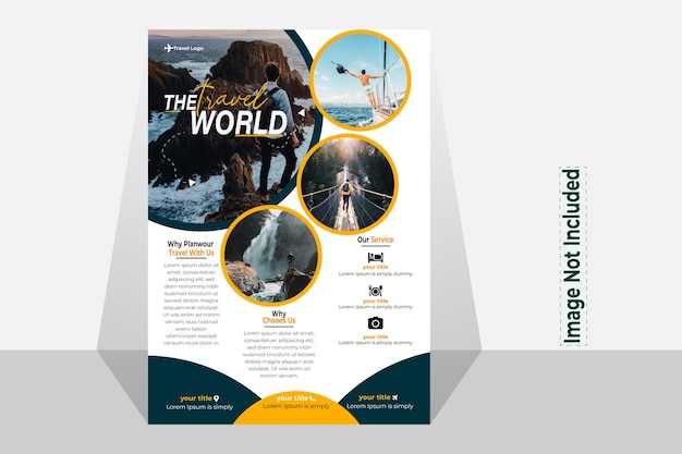 creative business realestate dream flyer template design