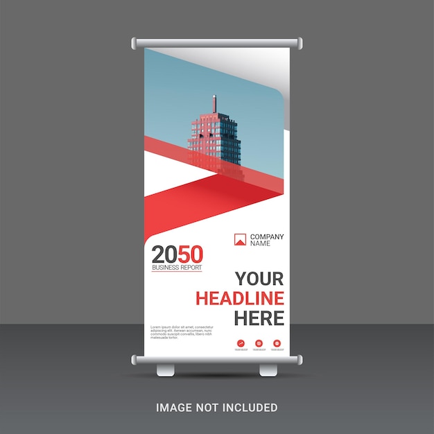 Creative business roll up banner template