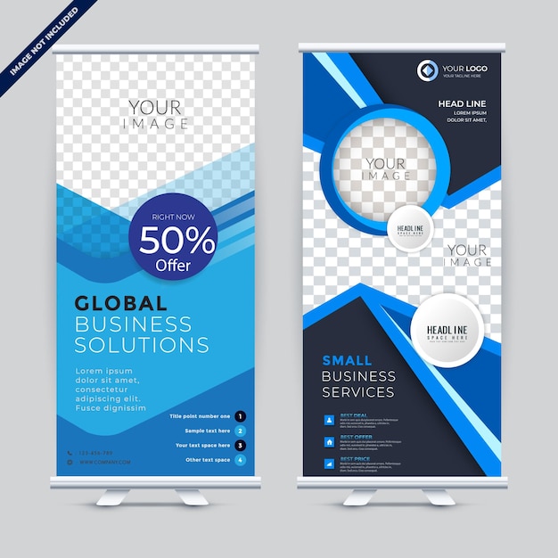 Creative Business Rollup Banner Template