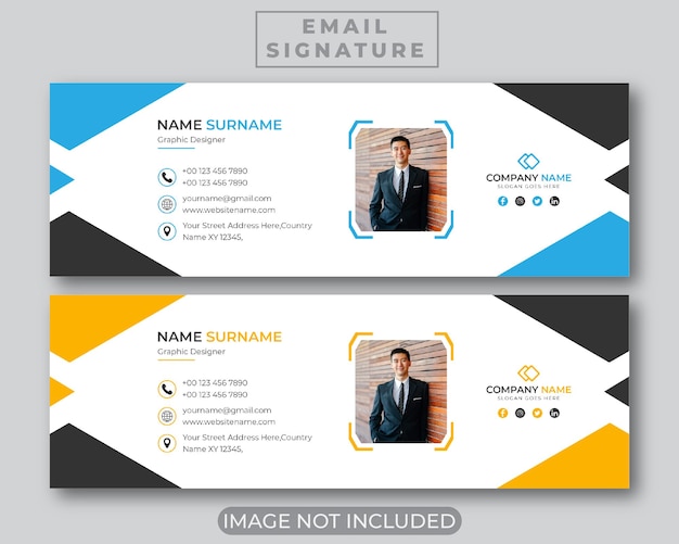 Creative business social media post design template