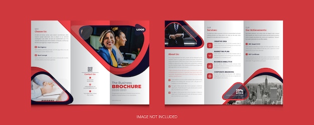 Creative Business Trifold Brochure Template 