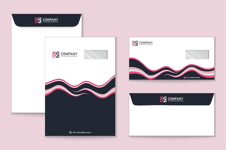 Vector creative c4 and dl envelope design for your business