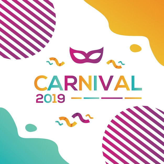 Creative carnival background