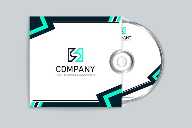 Vector creative cd cover and label design template vector