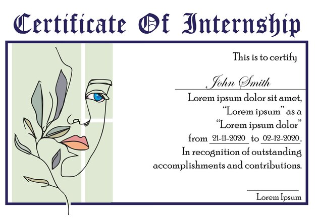 Creative Certificate Design