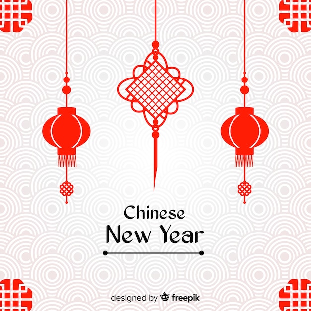 Creative chinese new year background