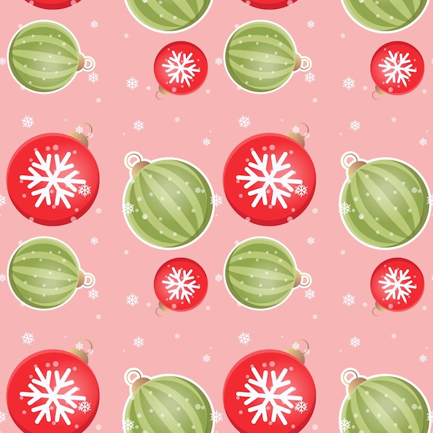 Creative christmas green lamp and red lamp background pattern