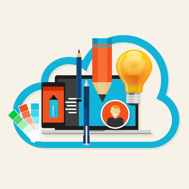 creative cloud software mobile art design