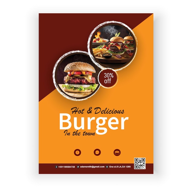 a creative and colorful flyer design