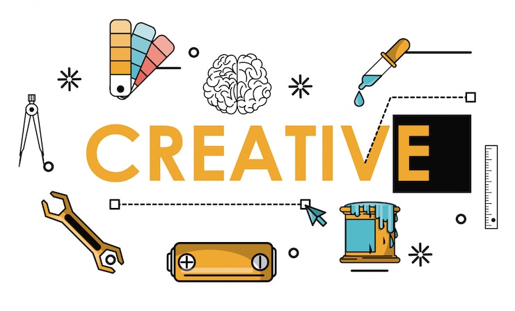 Vector creative colors and ideas