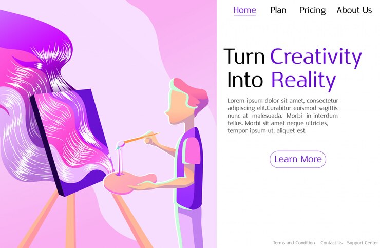 Vector creative concept