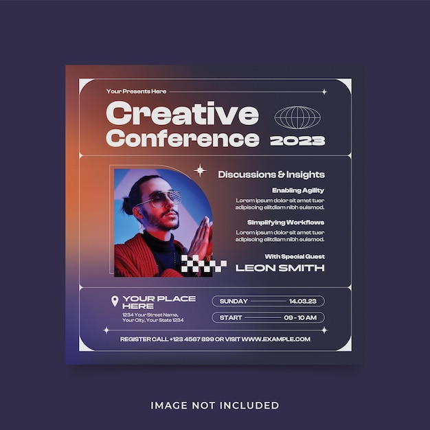 Creative Conference Post