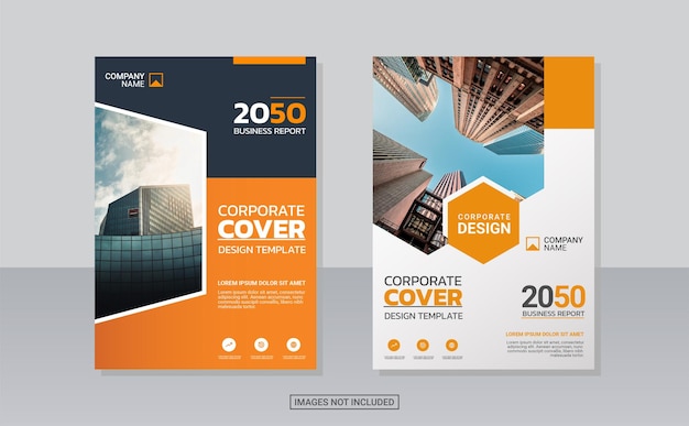 Creative corporate book cover design