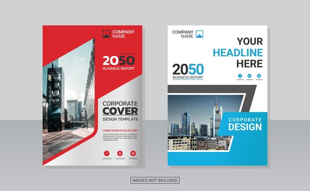 Creative corporate book cover design