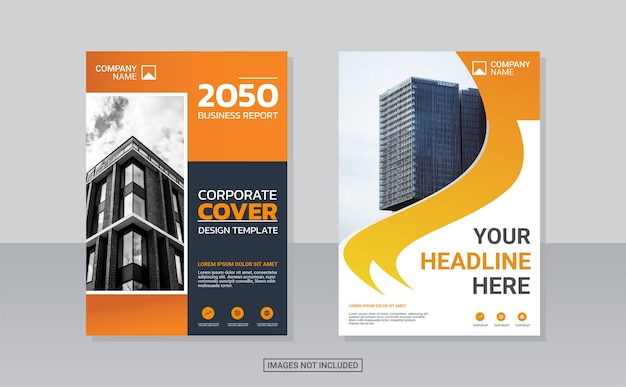 creative corporate book cover design