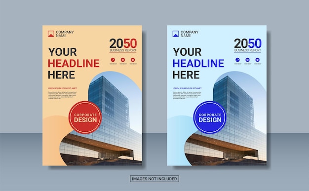 creative corporate book cover design