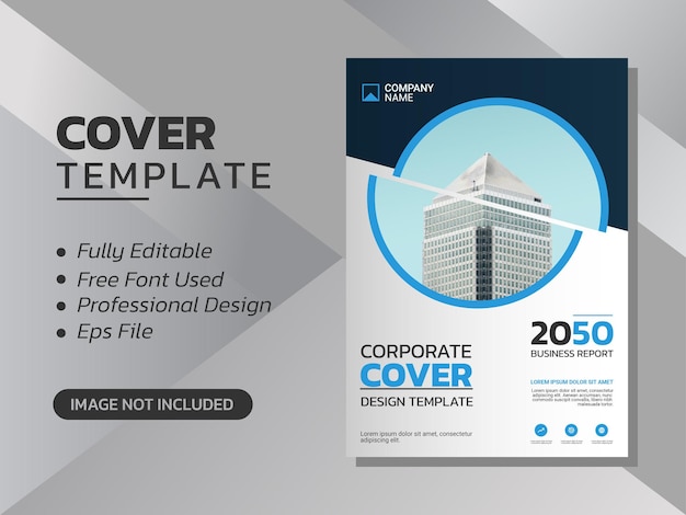 Creative corporate book cover design