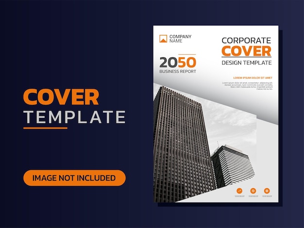 Creative corporate book cover design