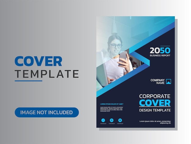 Creative corporate book cover design