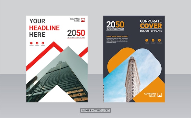 Creative corporate book cover design