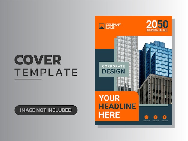 creative corporate book cover design