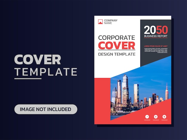 Creative corporate book cover design