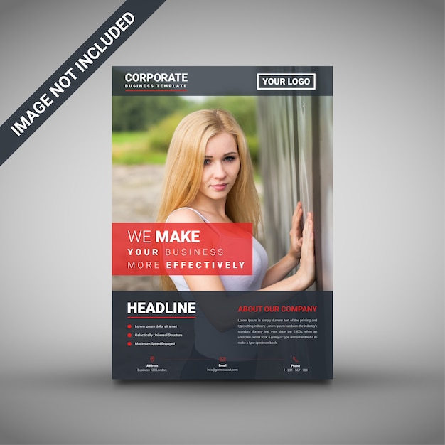 creative corporate brochure template