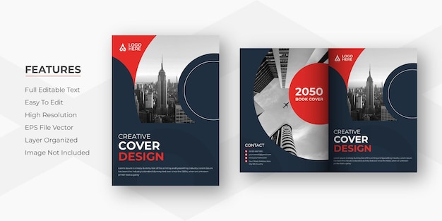 Creative Corporate business book cover template