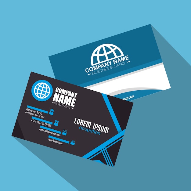 Creative corporate business card templates