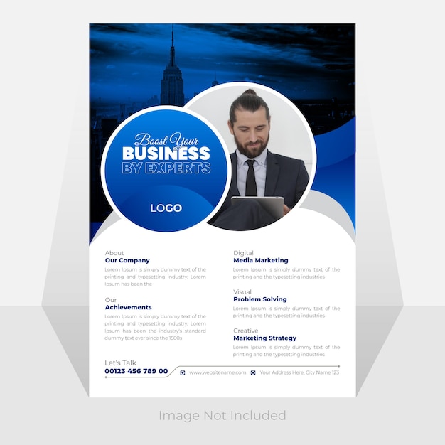 Creative Corporate Business Flyer Design Template