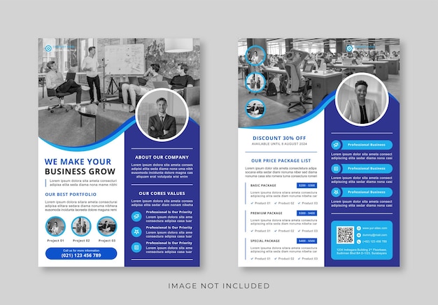 Creative Corporate or Business Flyer Design Templates