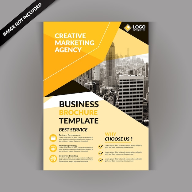 Vector creative corporate business flyer