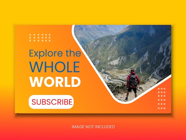 Creative Corporate Business Youtube Thumbnail design