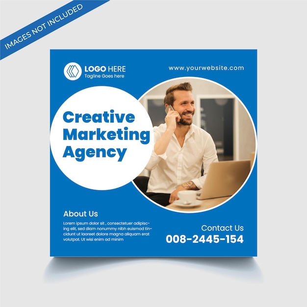 Creative corporate flyer template