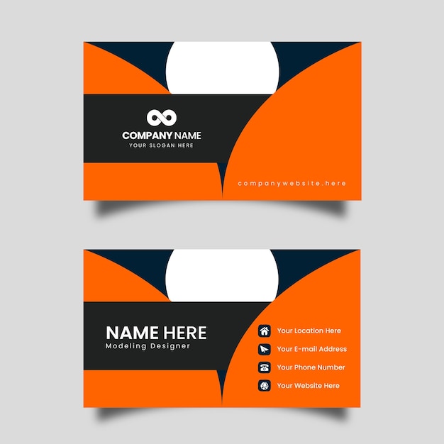 Creative Corporate Identity Card Vector