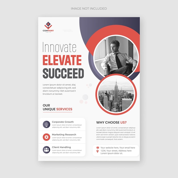 Creative Corporate Marketing Flyer Design