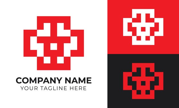 Creative corporate modern minimal business logo design template