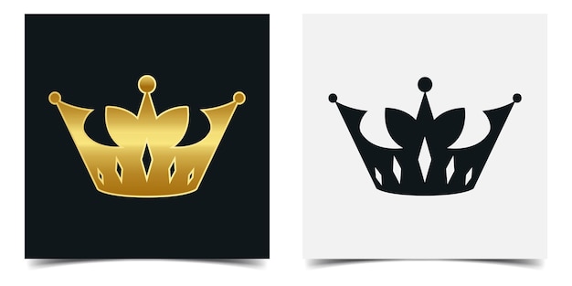 Creative Crown Concept Logo ontwerpsjabloon