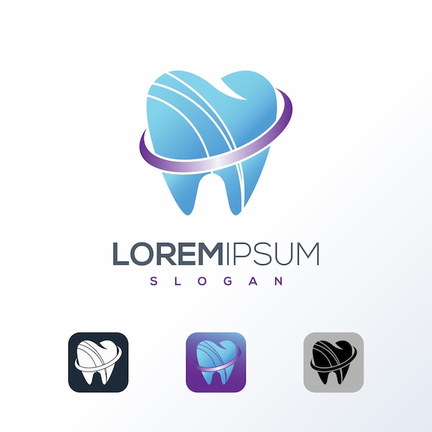 Creative Dental Logo Design Template Dental Care Logo Concept Icon