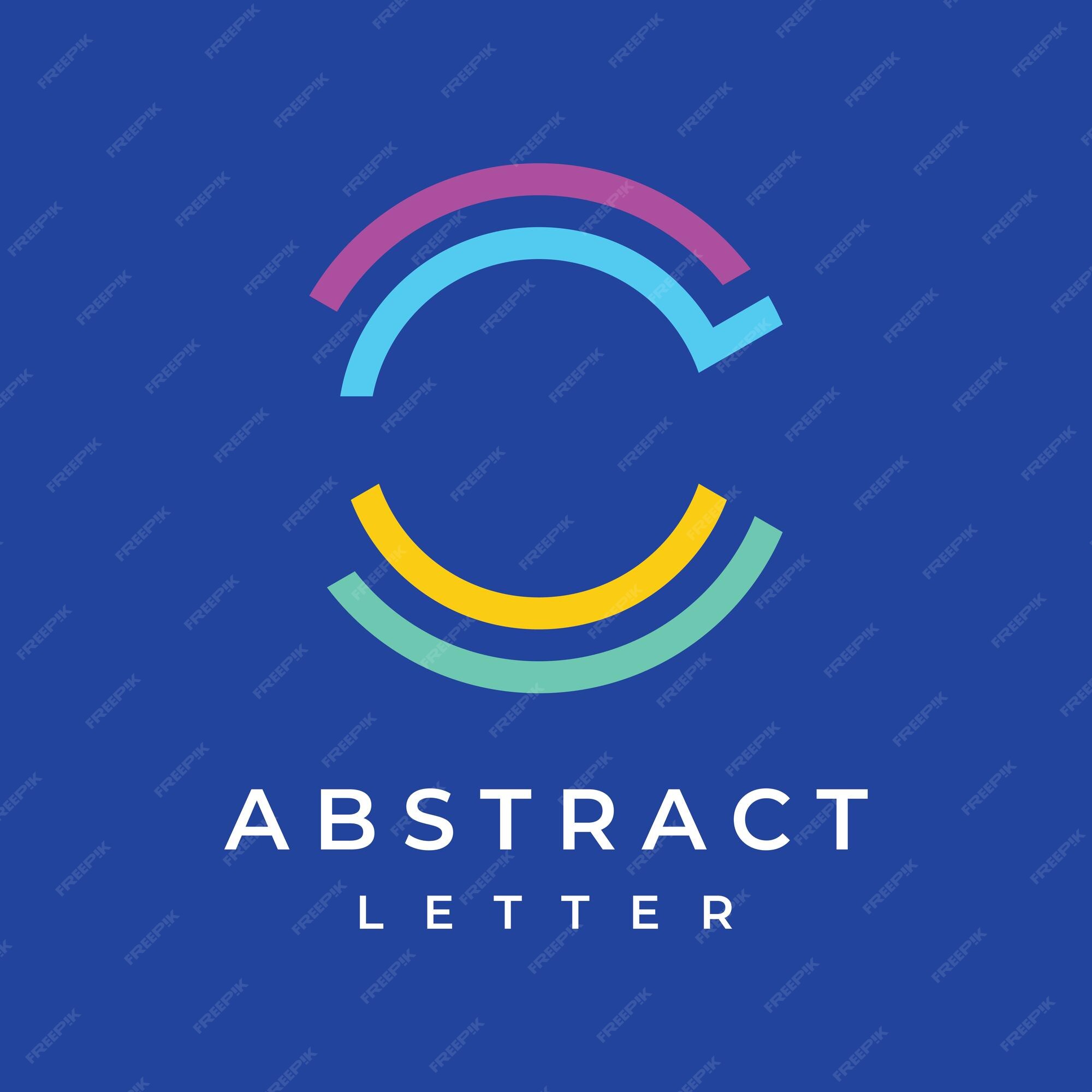 premium-vector-creative-design-abstract-template-element-initial