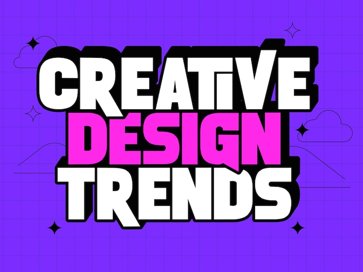 Vector creative design trends poster design