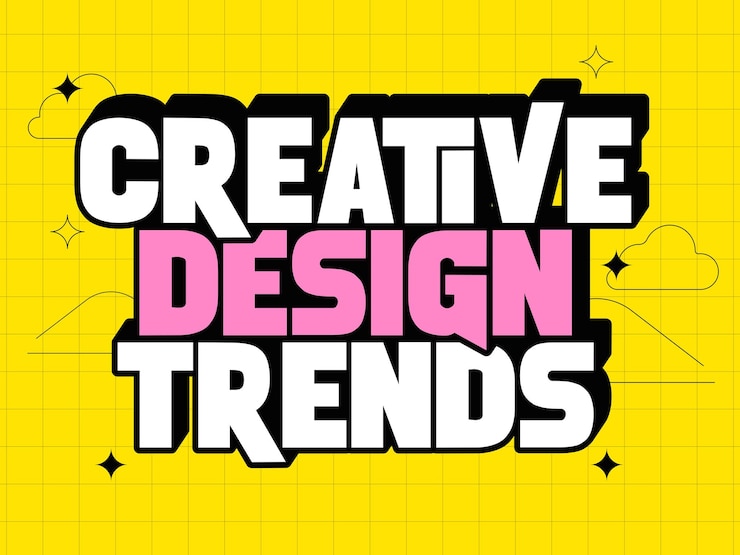 Vector creative design trends poster design