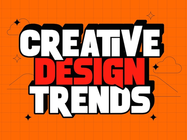 Vector creative design trends poster design