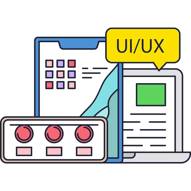 크리에이 티브 디자인 ui ux 앱 도구 벡터 아이콘 그래픽 비주얼 편집기 응용 프로그램 소프트웨어 교육 과정 생성 아트 스튜디오 또는 프로그램 인터페이스 로고