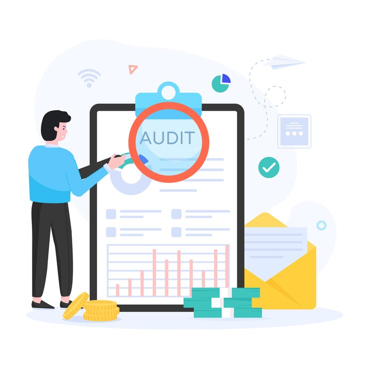 Vector a creative design vector of credit report