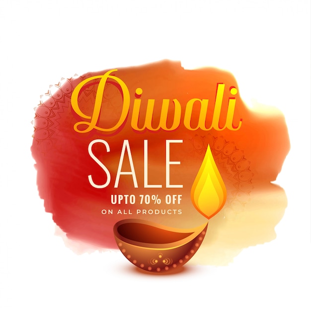 Vector creative diwali festival sale banner design