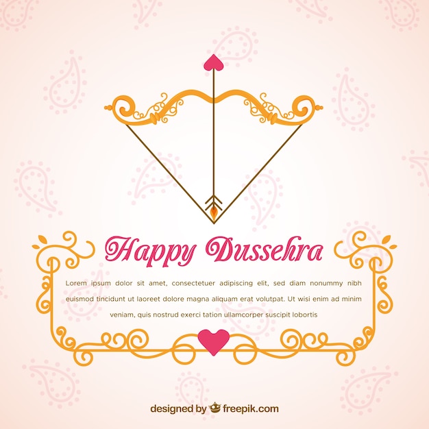 Creative dussehra background