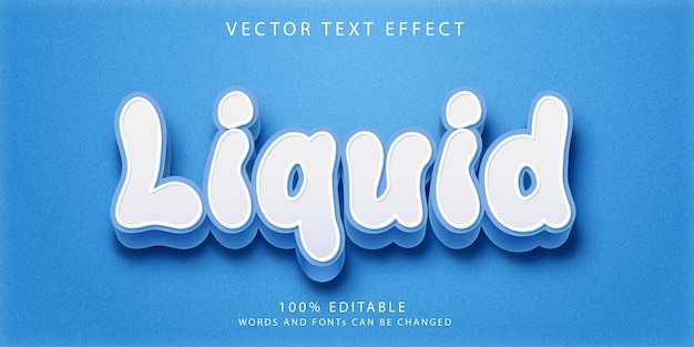 Creative editable text effects style template